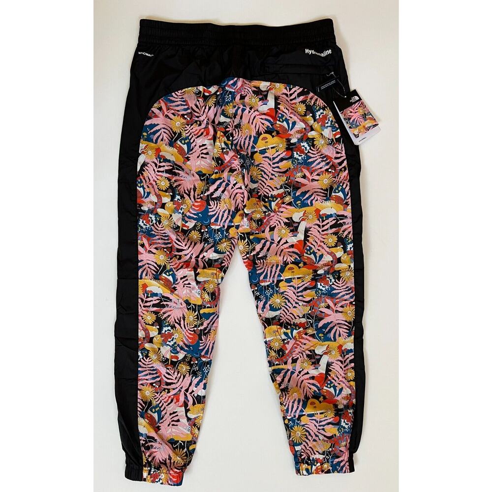 The North Face Woman's Printed Hydrenaline 2000 Windwall Flowers Pants Size L - Picture 2 of 12